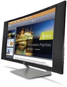 Desktops profissionais Monitores Webcam integrada (HD 720p) com microfones HP ProDisplay P202 HP ProDisplay HP ProDisplay HP