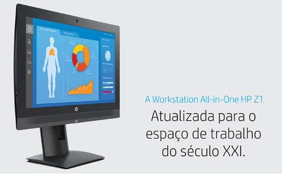 Workstations HP Z - Packs para diferentes perfis de utilização. A renovada Workstation All-in-One HP Z1. A redefinição da workstation HP mais inovadora.