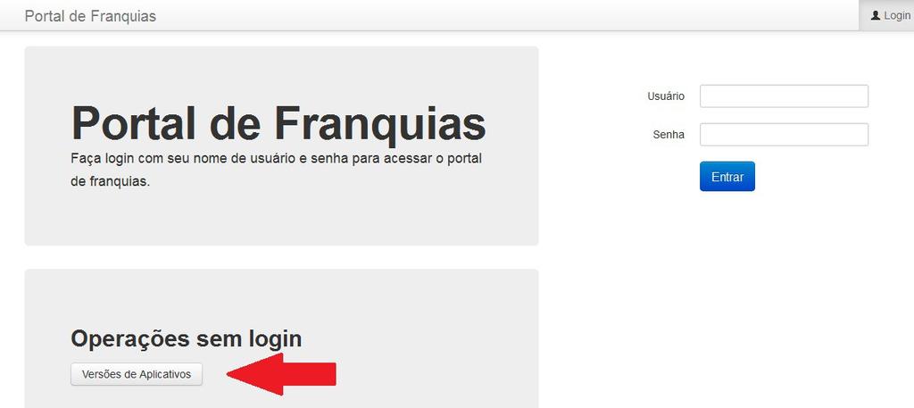 1. Acesso aos Instaladores web: As franquias podem fazer o download dos instaladores acessando o endereço http://gigatron.info.tm: 3035 Ao acessar o endereço especificado será obtido a página abaixo.