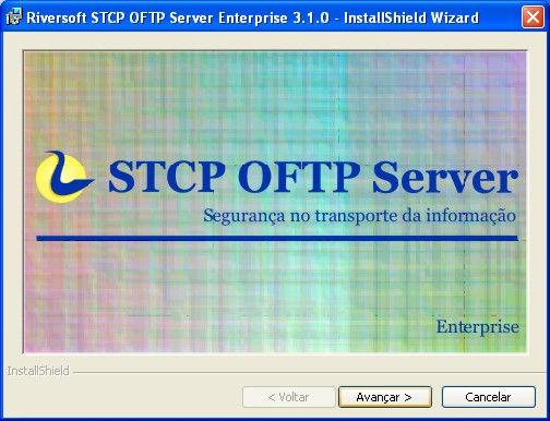2) Instalação Como instalar o STCP OFTP Server O STCP OFTP Server é distribuído através de uma mídia CD-ROM, onde encontra-se o programa SETUP.