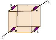 15-(PUC-MG) No circuito da figura a seguir, é CORRETO afirmar que os resistores: a) R1, R2 e R5 estão em série. b) R1 e R2 estão em série. c) R4 e R5 não estão em paralelo.