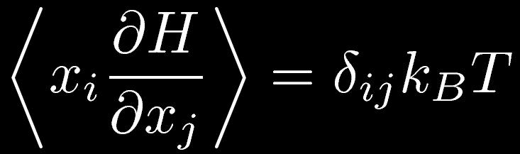 6.3 Equipartição da Energia Por curiosidade, este teorema pode ser demonstrado dentro do formalismo da Mecânica Estatísitica Sendo H a função hamiltoniana de um sistema físico