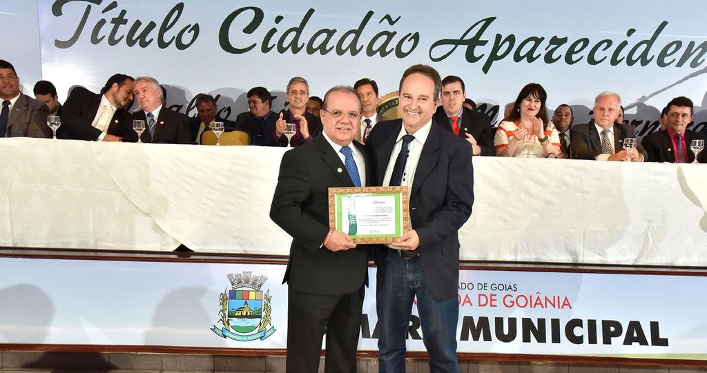 A propostitura foi apresentada na Câmara Municipal de Aparecida de Goiânia pelo vereador William Ludovico e aprovada no plenário da Casa.