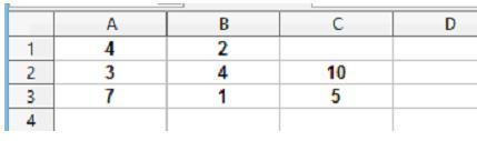 Ano: 2013 Banca: UEPA Órgão: PC PAProva: Papiloscopista Policial No aplicativo LibreOffice foi inserida na célula D1 a fórmula =A$1 B1*$C1.