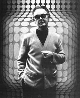 Victor Vasarely (1908-1997) Victor de Vasarely (1908-1997) Criou a plástica cinética que se funda em pesquisas e experiências dos fenômenos de percepção ótica.