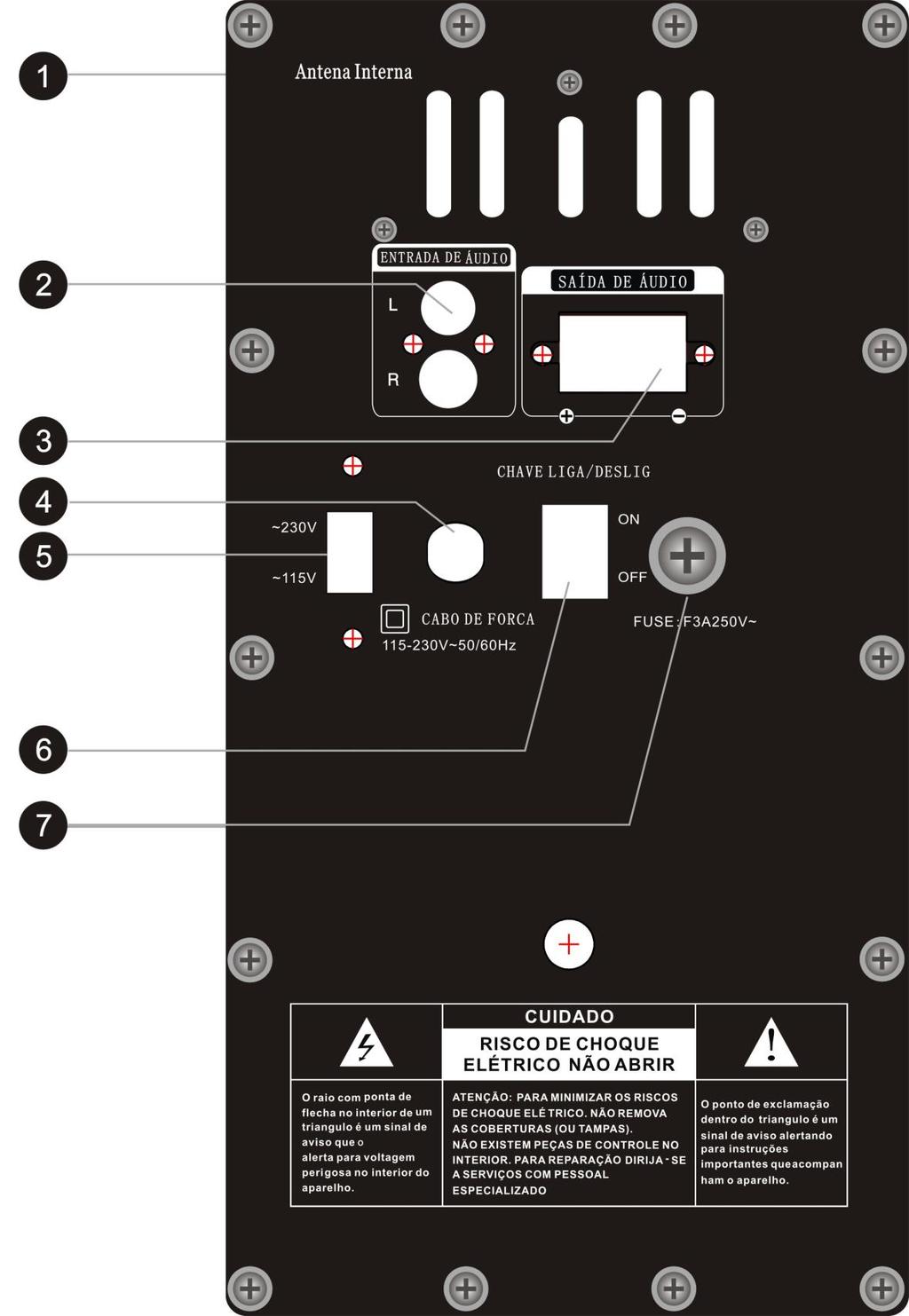 1. ANTENA MICROFONE