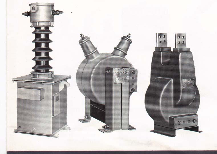 Transformadores de Potencial e Corrente: - para proteção e/ou medição - em