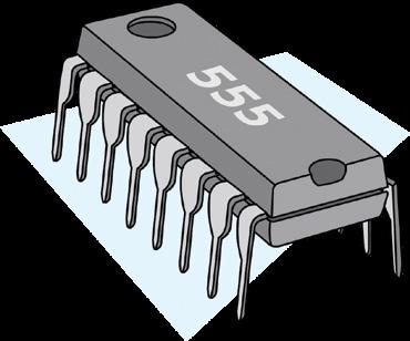 1.2 Temporizador 555 astável Clock: sinal periódico e cadenciado que alimenta circuitos digitais.