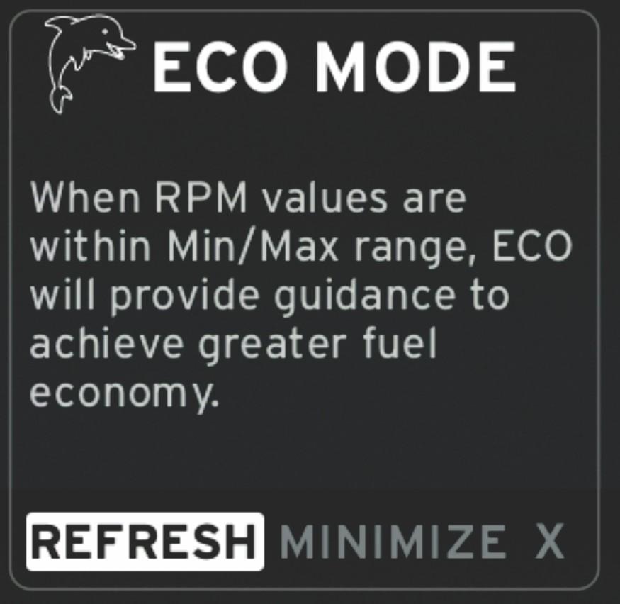 Seção 3 - Descrição Gerl e Operção d Tel Atulizr ECO A opção tulizr permite o recálculo dos vlores tuis que o ECO us pr os lvos do compensdor e d rotção. 1. Destque o recurso tulizr e pressione enter.