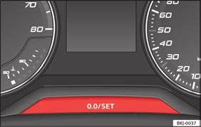 Letras de identificação do motor (MKB) Mantenha pressionado o botão Fig. 125 4 durante mais de 15 segundos para visualizar as letras de identificação do motor (MKB) do veículo.
