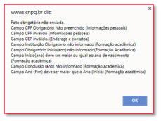 O preenchimento dessa aba não é obrigatório e, ao clicar em Próxima, o