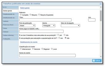 O nome completo não diz respeito a apresentação de um trabalho finalizado, mas a estrutura de organização do texto.