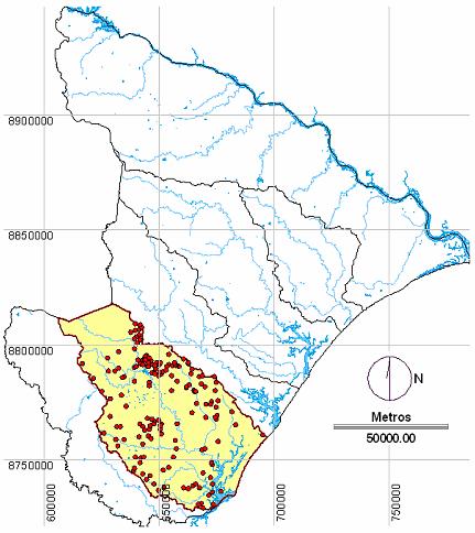 Para classificar as águas, segundo as recomendações da FAO (Ayers & Westcot, 1994), em função dos riscos potenciais de salinidade, redução da infiltração da água no solo (sodicidade), toxicidade de