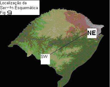 Geomorfogênese e Superfícies de Erosão do Rio Grande do Sul A história de denudação no Rio Grande do Sul está registrada nas paisagens por um esquema de superfícies de erosão com distribuição