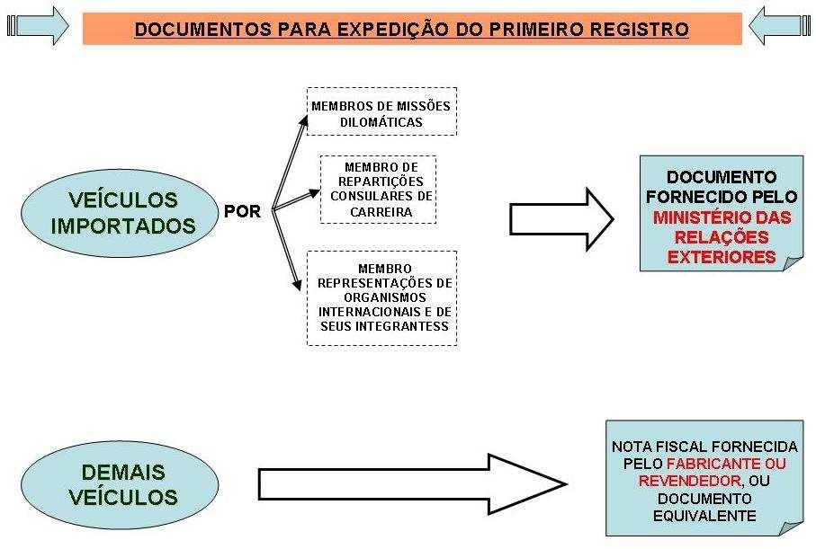 O CRV então trará nele impresso as seguintes informações: