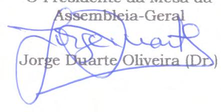 º, do já citado Estatuto, convoco os clubes filiados a reunirem em Assembleia Geral Extraordinária, logo após a conclusão da Assembleia Geral Ordinária, marcada no dia 29 de junho de 2018, no