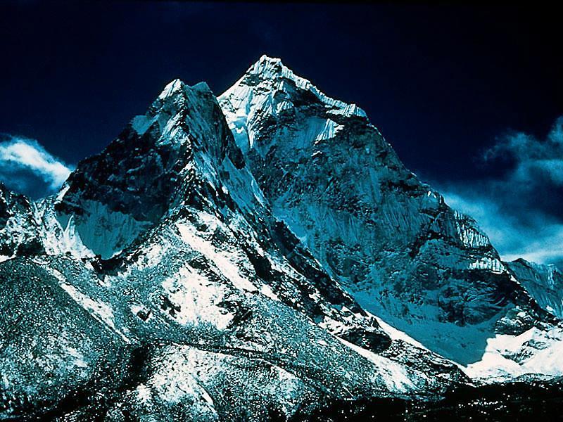 Everest Nepal na Cordilheira do