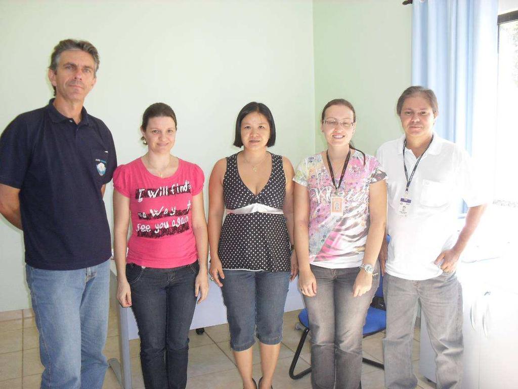 Foto Participantes da reunião técnica realizada no Escritório Regional de Saúde de Colíder, município de Colíder - MT, 01/08/2012.