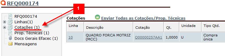 Aparecerá um formulário detalhado da cotação onde poderá sugerir pressupostos de negociação diferentes dos indicados: 8.1.1 - Introduzir Cotações Alternativas Fig.