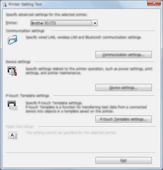 Alterar as definições da impressora Utilizar a Ferramenta de definições da impressora (para computadores com Windows ) 3 1 Ligue a impressora que pretende configurar ao computador.