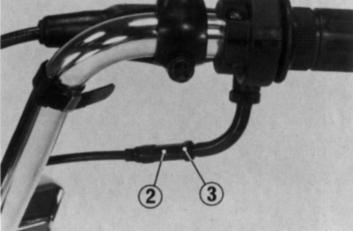 Verifique a tensão do cabo com o guidão totalmente virado para a esquerda e para a direita.
