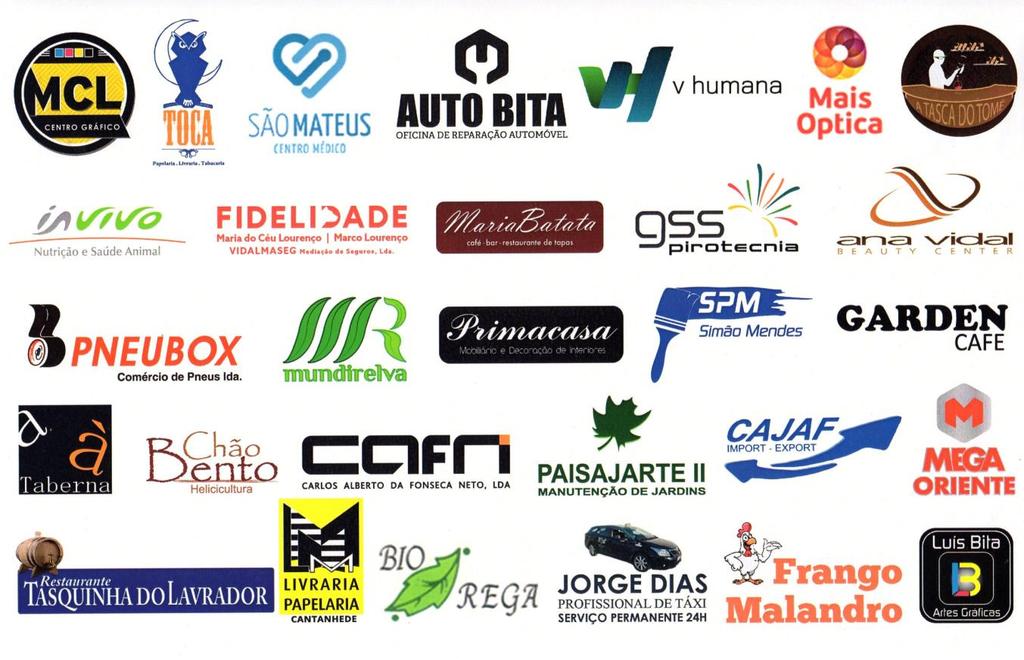 Apoios e Patrocinadores Agradecimento A organização agradece a presença de todos os atletas, colaboradores, entidades apoiantes, patrocinadores,