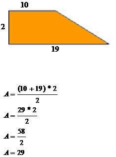 seguintes dimensões: B = 14, b = 8 h = 6.