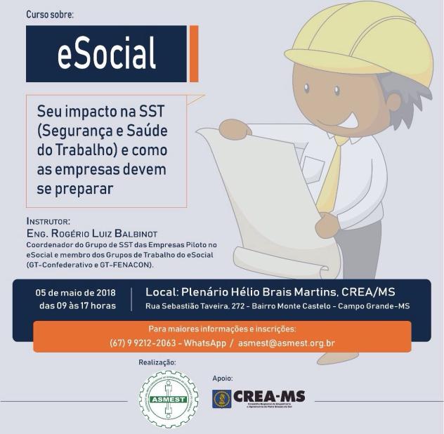 curso de Segurança do trabalho em obras de engenharia.