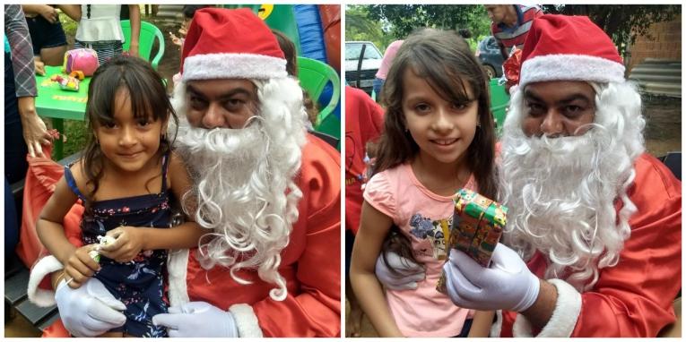 Na Capital, a ASMEST destinou as doações à ação Papai Noel da Tia Z, que é realizado há 18 anos.