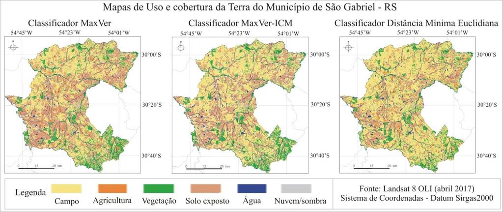 treinamento representativas de cada alvo/classe.