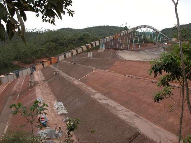 Vista da Estrutura de uma Correia