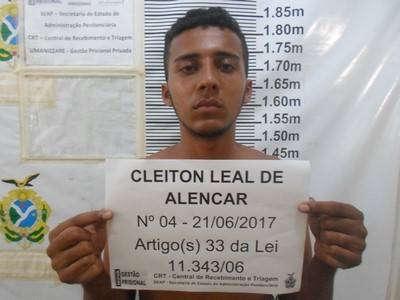 NOME: CLEITON LEAL DE ALENCAR MACACO FILIAÇÃO: CLEBER OLIVEIRA