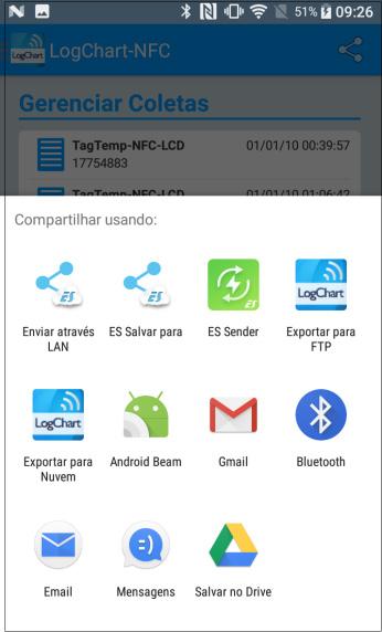 Autenticação NOVUS Cloud: Contrate uma conta na nuvem NOVUS Cloud para armazenar os dados do TagTemp-NFC- LCD. Entre com suas credenciais de acesso nos campos Login e Senha para enviar os dados.