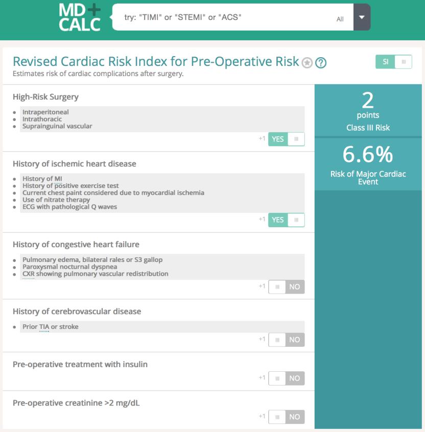 surgicalriskcalculator.com/miorcardiacarrest http://www.mdcalc.