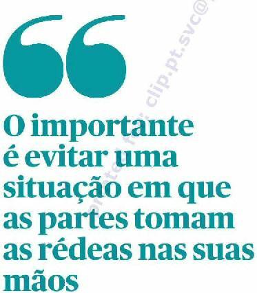 envolvido essencialmente os Estados Unidos e a China é evitar uma situação em que as partes "decidem sozinhas que vão solucionar as questões", não obstante já estarem a começar a cair algumas peças