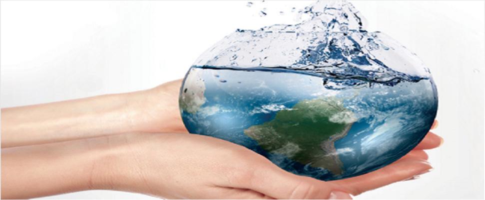 RECURSOS HÍDRICOS A disponibilidade de água para o consumo humano e industrial vem sendo um dos grandes desafios ambientais em ampla escala.