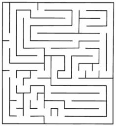 dispõe de 15 min no labirinto; Um percurso desde o ponto de partida até ao centro do labirinto é um run; Máximo de 10 runs por