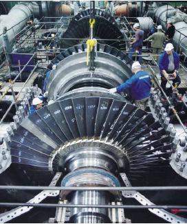 37 Figura 8 Montagem de uma turbina a vapor da Siemens, Alemanha. Fonte: Energy Industries Council (2012). 3.4.