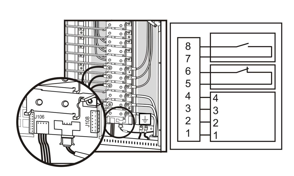 Comunicação e Gerenciamento Placa de Gerenciamento de Rede Os sistema é equipado com uma placa de gerenciamento de rede para o monitoramento remoto e controle de UPS individuais ao conectá-los