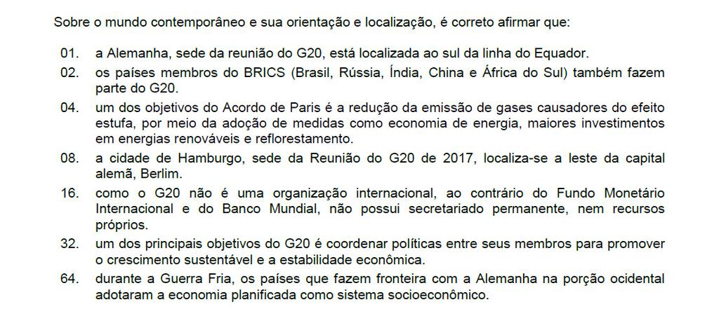 Hamburgo, na Alemanha, localiza-se a noroeste de Berlim, e não a leste.