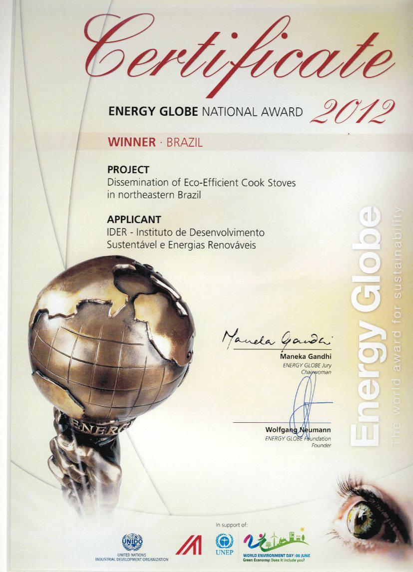 Energy Globe Award 2012 Melhor