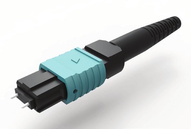 pinos 3 Retire os pinos MPO Plus Mini, preparado para migração 40/100G Ethernet