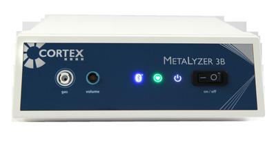 TESTE DE ESFORÇO CARDIOPULMONAR MetaLyzer / MetaMax Analisadores de gases de última geração Metalizer 3B Conexão via cabo ou Bluetooth Calibração de gases Mensal Possibilidade de utilizar bateria