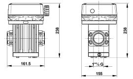 operating pressure 10 bar - Bursting pressure 30 bar PRODUCTS RANGE WEIGHT AND PACKAGING Weight Packaging kg lbs mm inch pcs/ box F00540000 5,8 12,8 240x240x275 9,4x9,4x10,8 1 F00540040 5,8 12,8