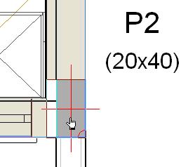 TERM 128 3.297 Prima nos restantes pilares da direita que pertencem à parede meeira. Para terminar prima com. 3.2.5.
