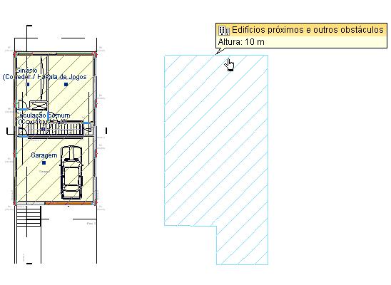 TERM 270 Fig. 4.140 Fig. 4.141 Fig. 4.142 4.1.12.2. Sombreamento vertical ou horizontal A dimensão dos sombreamentos pode ser definida até à face exterior da parede ou até ao envidraçado.