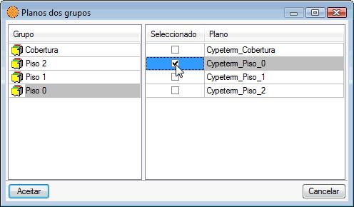 TERM 31 Fig. 3.52 Fig. 3.53 Após ter atribuído todos os DWG, prima Aceitar até voltar ao menu principal do software. 3.2.3. Orientação Vamos seleccionar a orientação indicando ao software a direcção do norte.