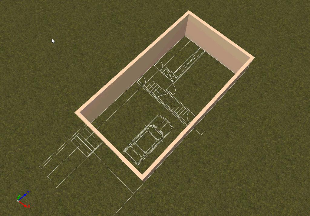 TERM 46 Em qualquer momento pode consultar a vista 3D, para verificar os dados introduzidos. Prima Obra> Vistas 3D. Seleccione as opções da figura seguinte. Prima Aceitar. Fig. 3.86 Feche a janela, prima em ou na tecla Esc.