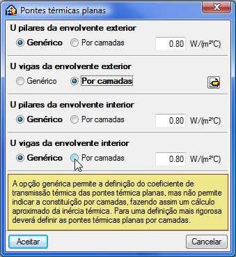 TERM 85 Para a envolvente interior repita o procedimento. 3.