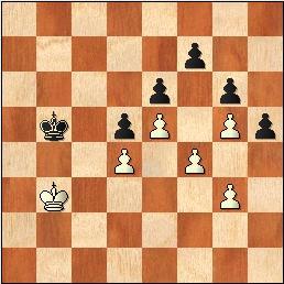 b3 b7 25.axb4 xe4 lógico, menos de um minuto para os dois, Sér gio podendo fazer uma tríplice repetição e des perdiçou a chance do empate arriscou e perdeu por tempo.